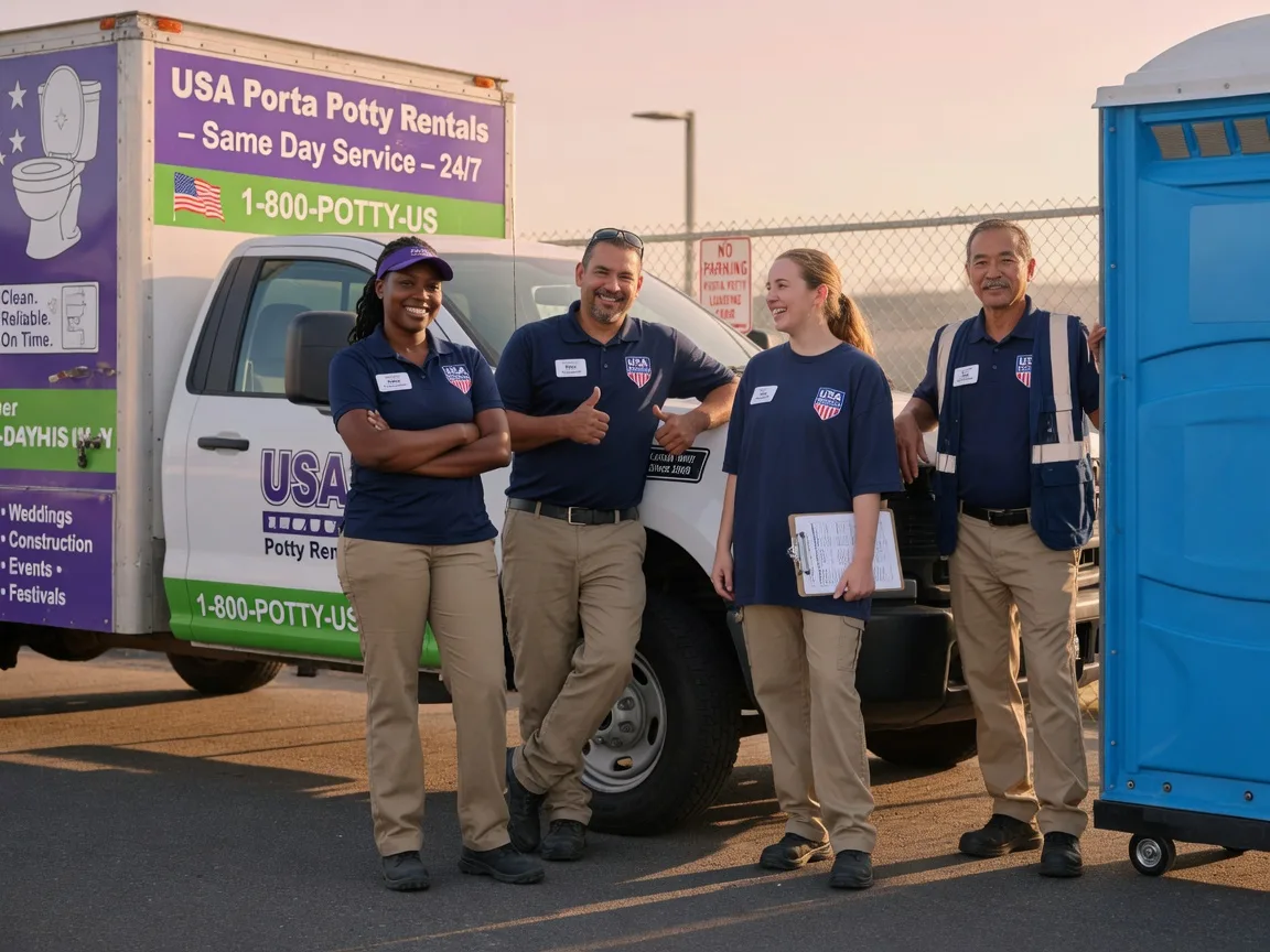 Porta Potty Rental company in Long Beach, CA